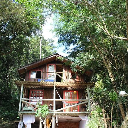 Villa Cabana Magica Praia E Floresta, Vale Da Utopia, Pinheira Guarda do Embaú Exterior foto