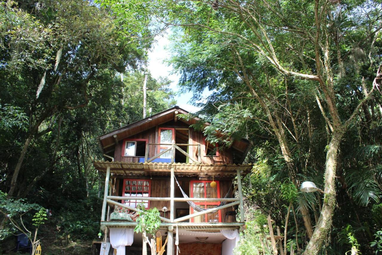 Villa Cabana Magica Praia E Floresta, Vale Da Utopia, Pinheira Guarda do Embaú Exterior foto