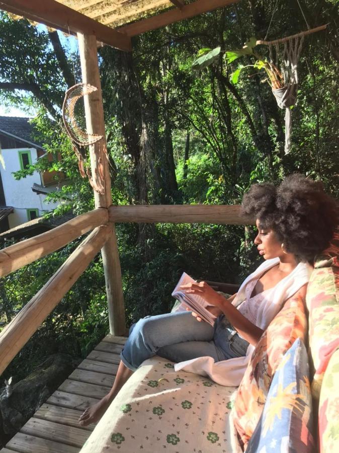 Villa Cabana Magica Praia E Floresta, Vale Da Utopia, Pinheira Guarda do Embaú Exterior foto